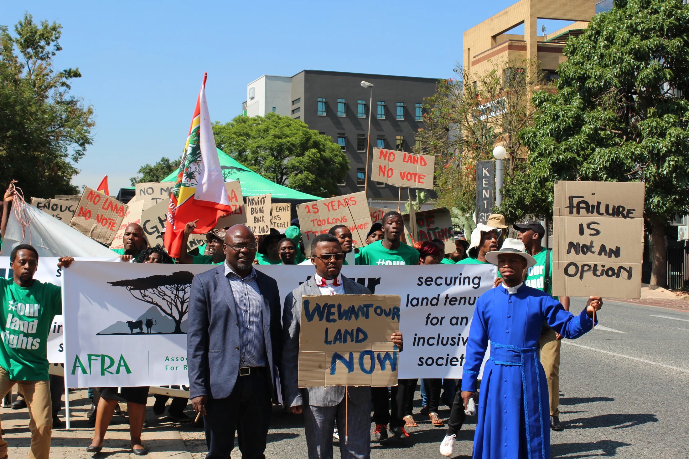 Land rights march
